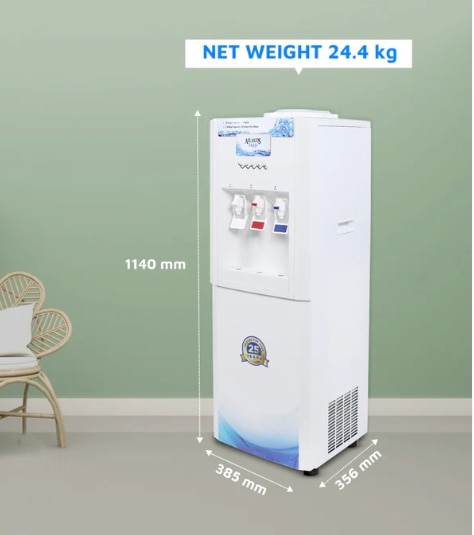 ATLANTIS SUPER Floor Standing Water Dispenser with RO Compatible (Available Space for RO Setup)- 3 Taps (15l Large Cold Tank Capacity) image 4