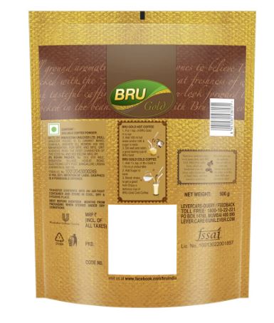 BRU Gold Instant Coffee 500 g image 3