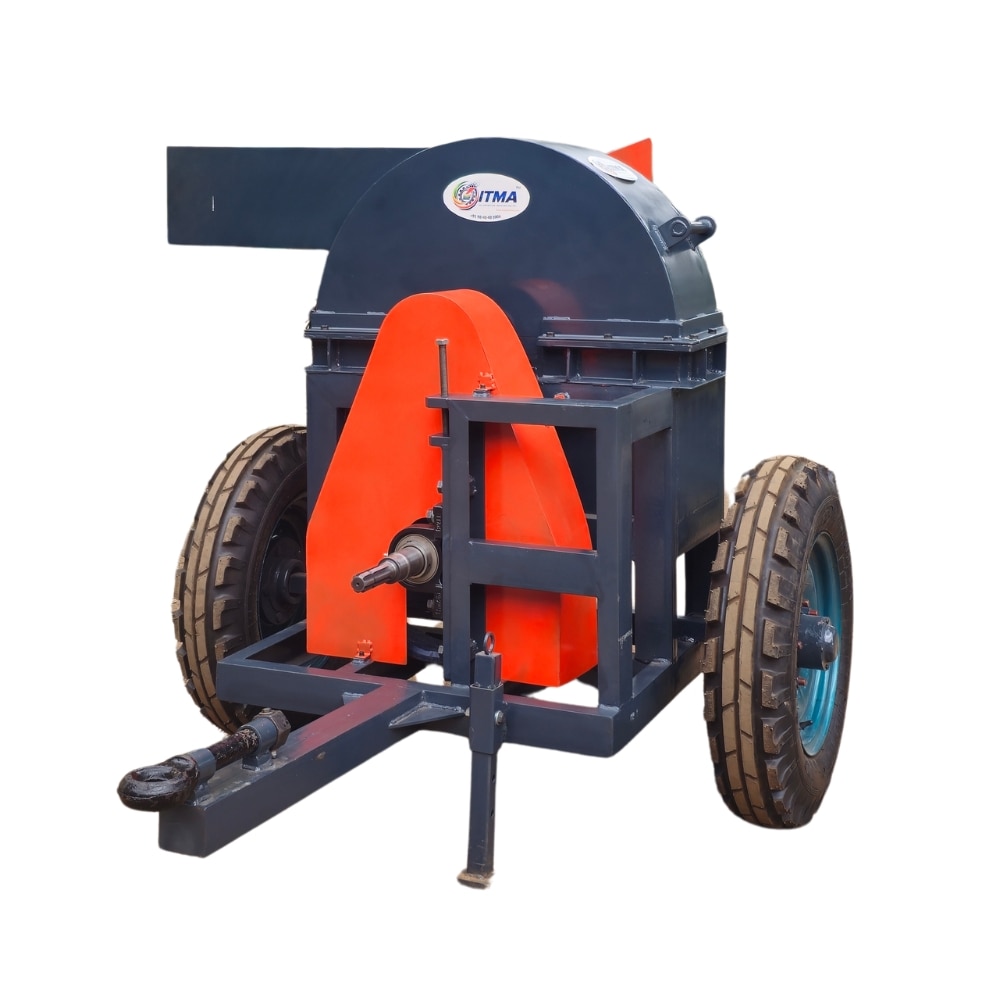 Heavy Duty 67 Blade Shredder Cum Pulverizer – Trolley Type | Tractor PTO Driven | 38 HP & Above image 3