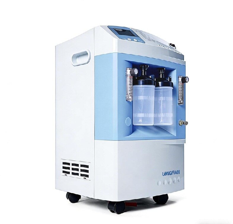Longfian Oxygen Concentrator for Home 10 Litres | Above 93% Oxygen Concentration from 1-10 Litres image 2