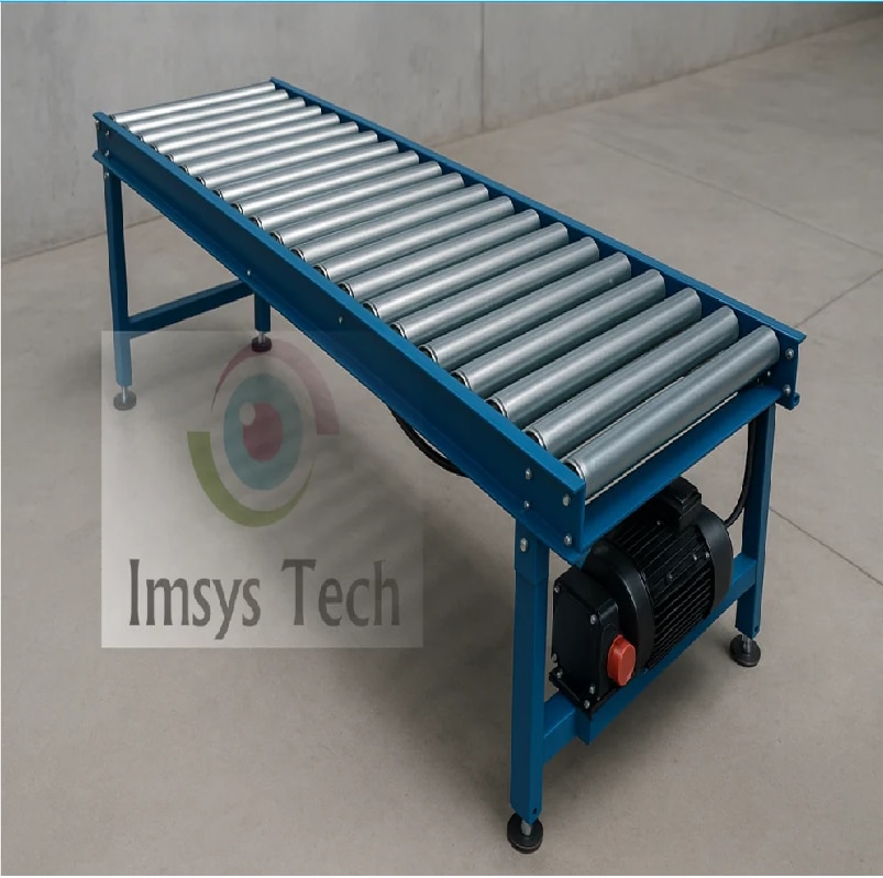 100kg MS Motorized Roller Conveyor image 2