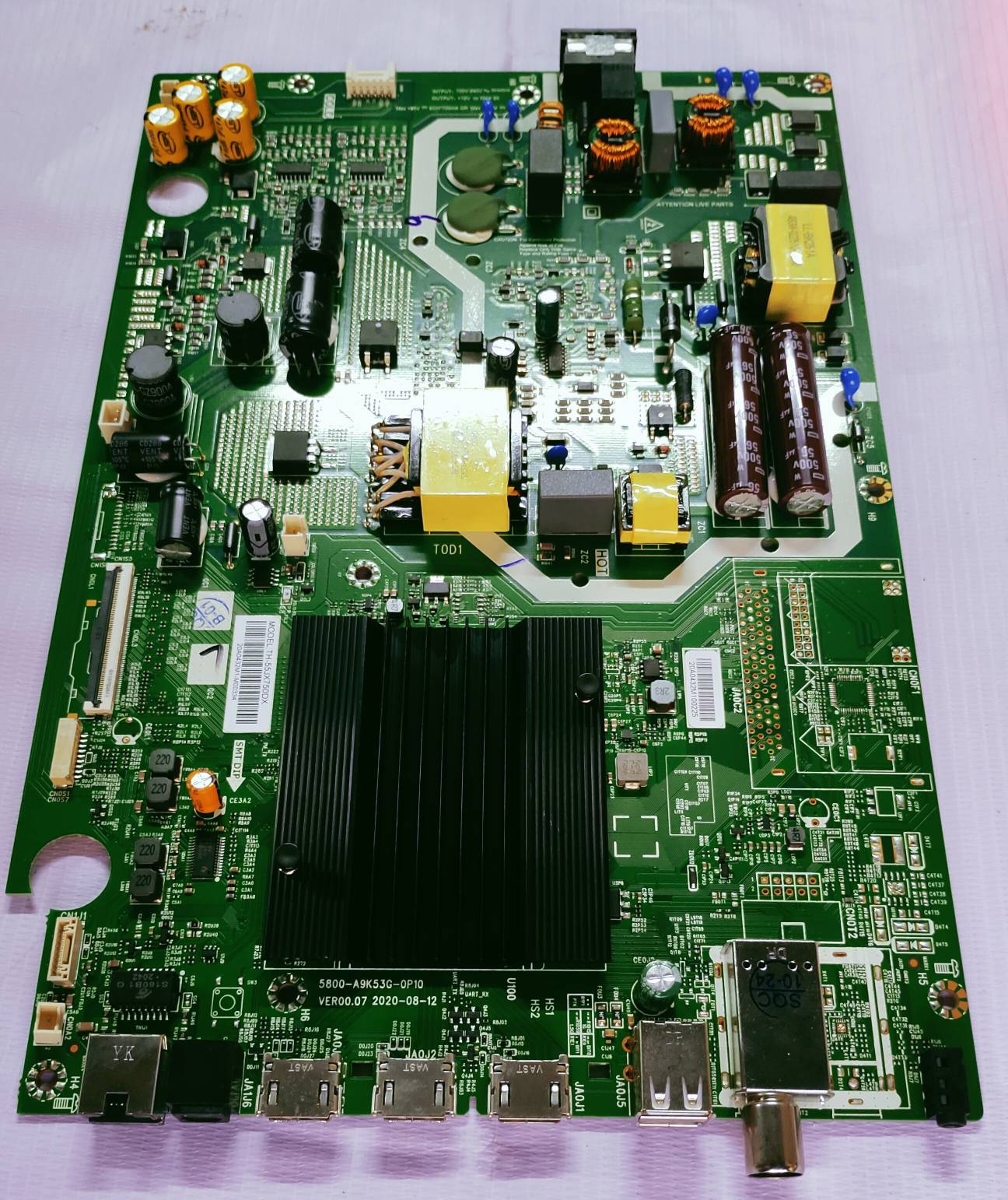 PANASONIC TH-55JX750DX, New ANDROID MAIN BOARD, MOTHER BOARD, MAIN COMBO BOARD image 5