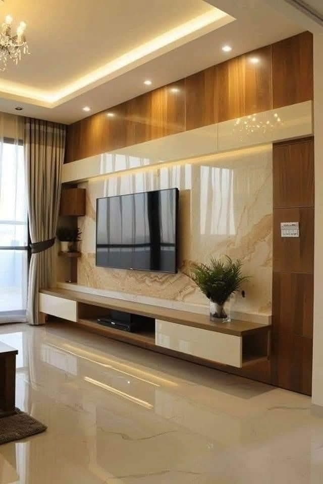 Custom TV Unit Wall Panels in Chennai image 3