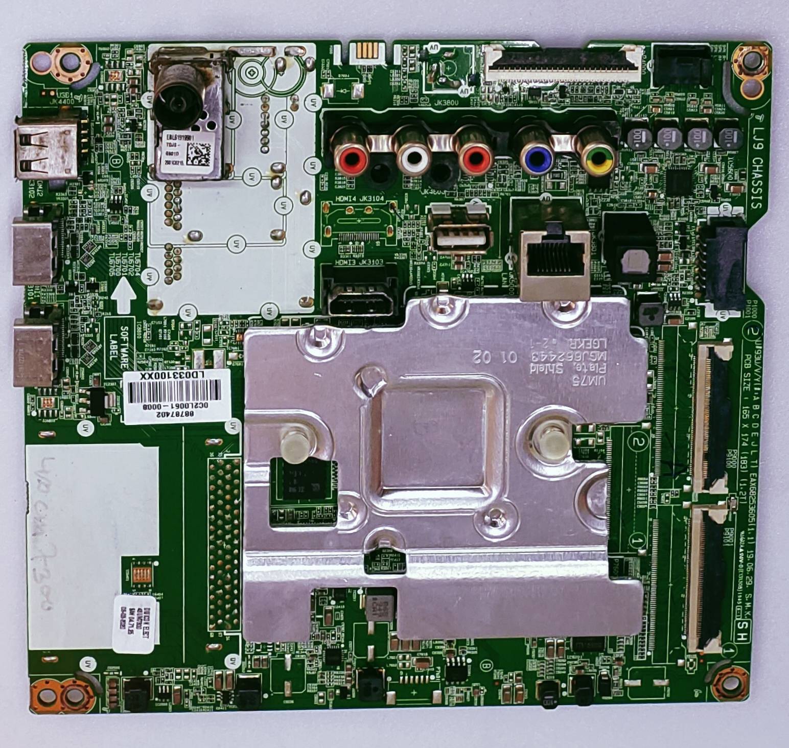 LG 4k led TV Motherboard Model No. 43UM7300 image 7
