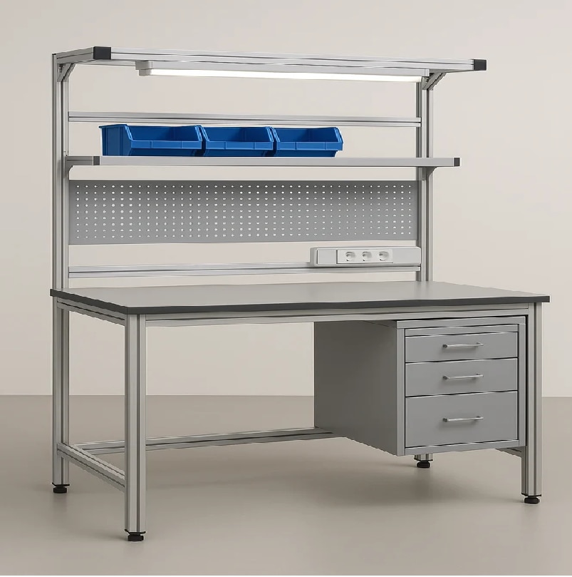 Aluminum Industrial Workstation image 3