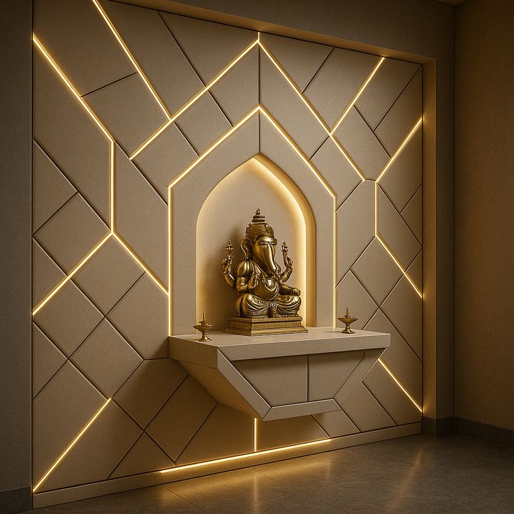 Innovative Pooja Room Layout and Interior Planning Ideas image 5