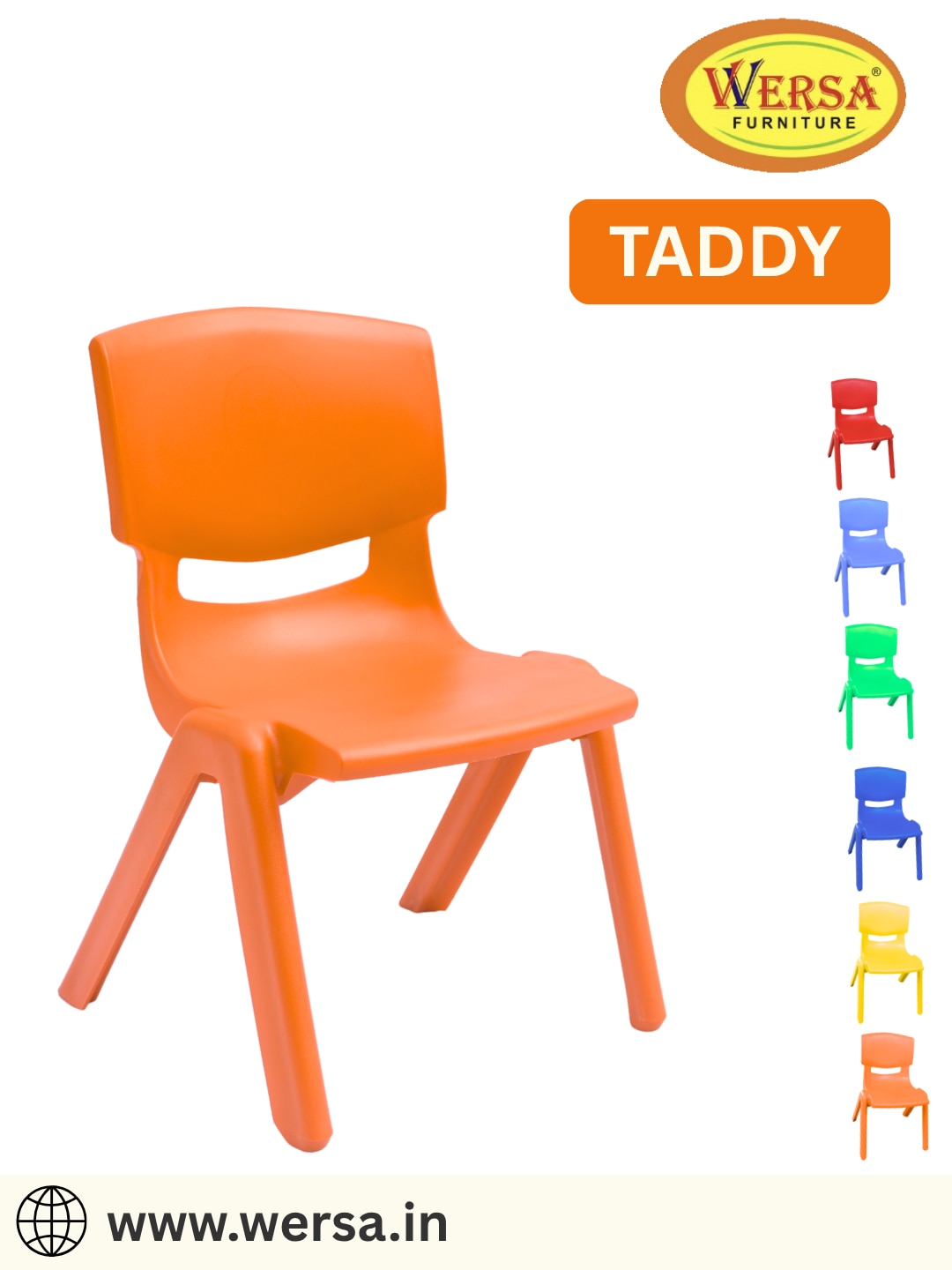 WERSA TADDY Plastic Kids Chair image 4