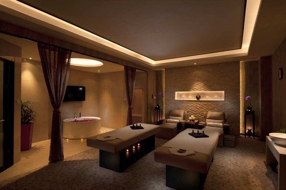 Spa Interior Design with Modern Lighting image 2