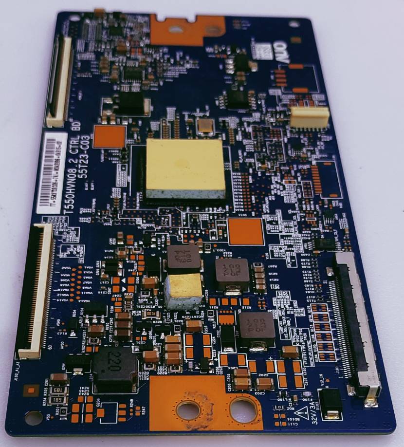 SONY 43W800D LED TV TCON PART NUMBER T550HVN08.2 CTRL BD 55T23-C03 image 7