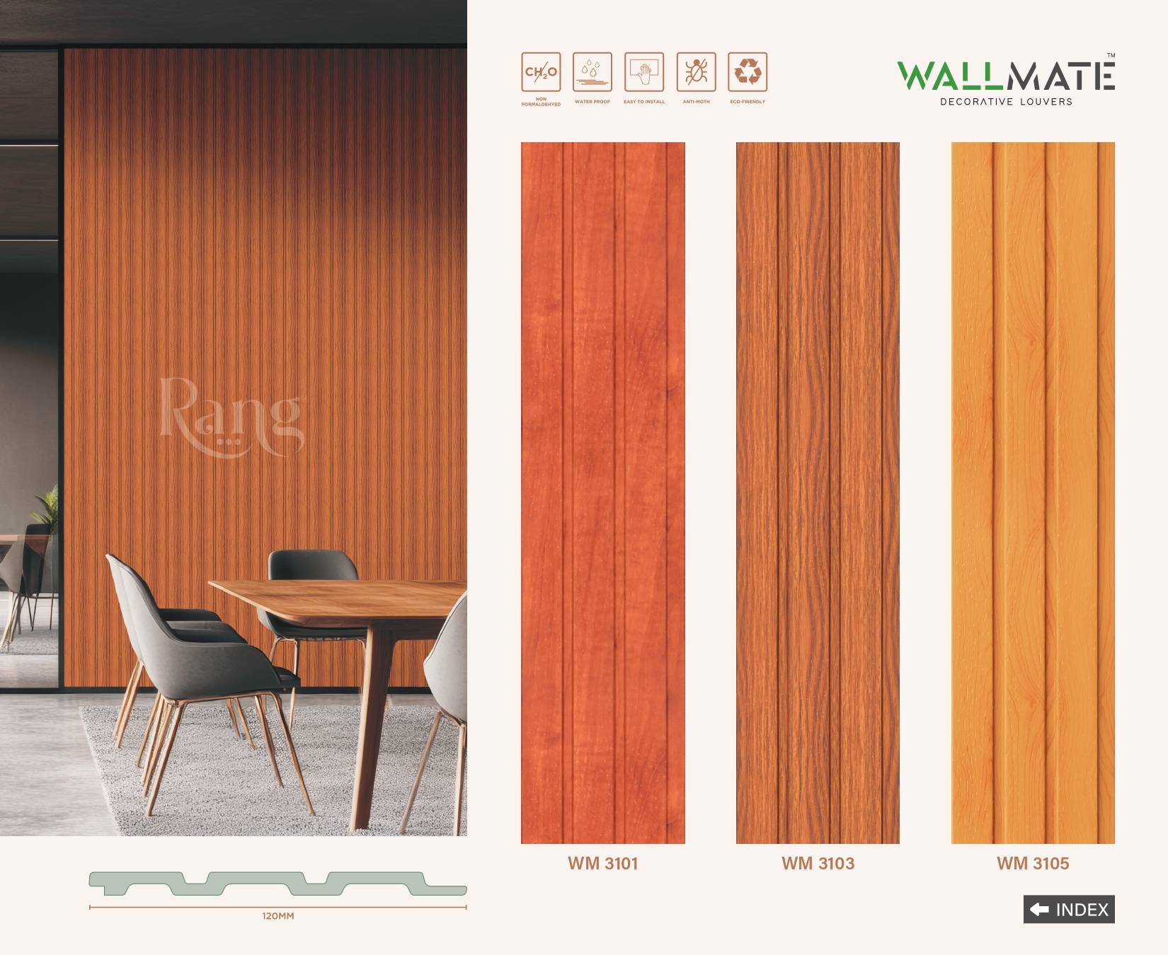 Rang Charcoal Louvers image 8