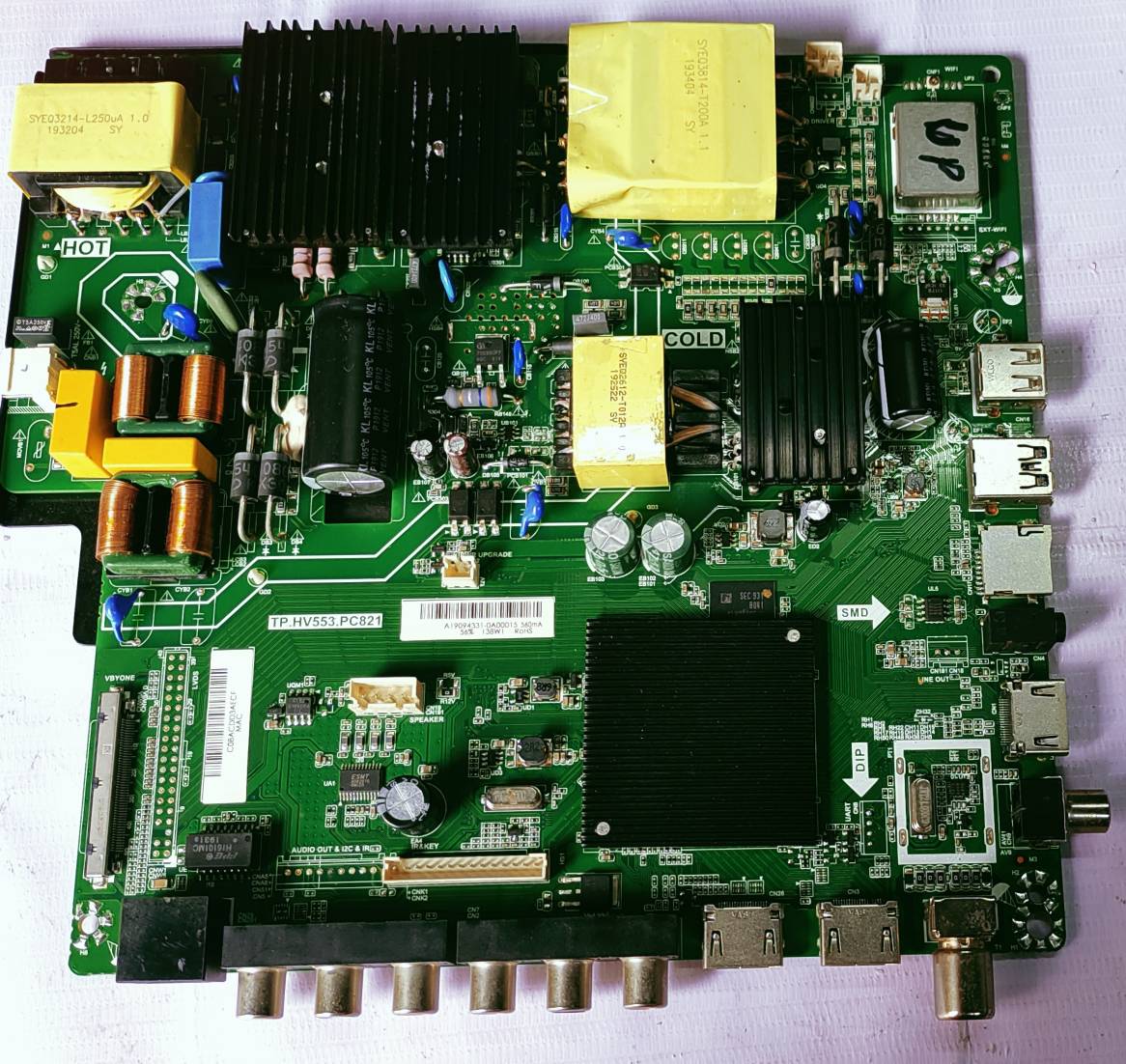 AGE 4K 55" Android Mother Board, Main Board, Led Board, #wb40 image 3