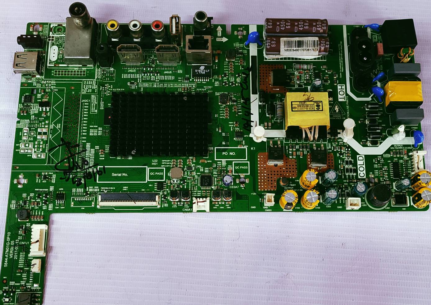 PANASONIC TH-32ES480DX Android Main Board, Mother Board,#wb22 image 4