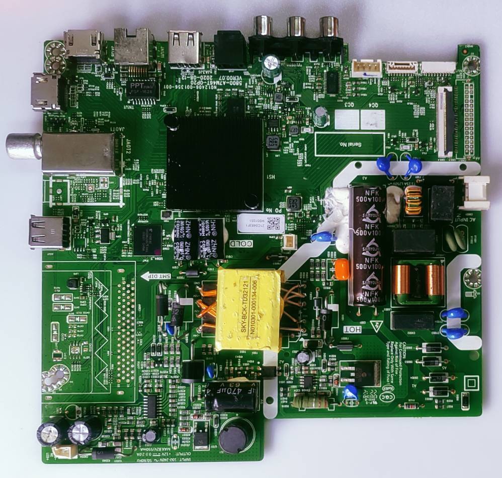 ONEPLUS ONEPLUS4341 LED TV MOTHER BOARD image 5
