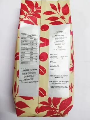 Coffee Day Roasted Coffee Beans 01 Kgs image 2