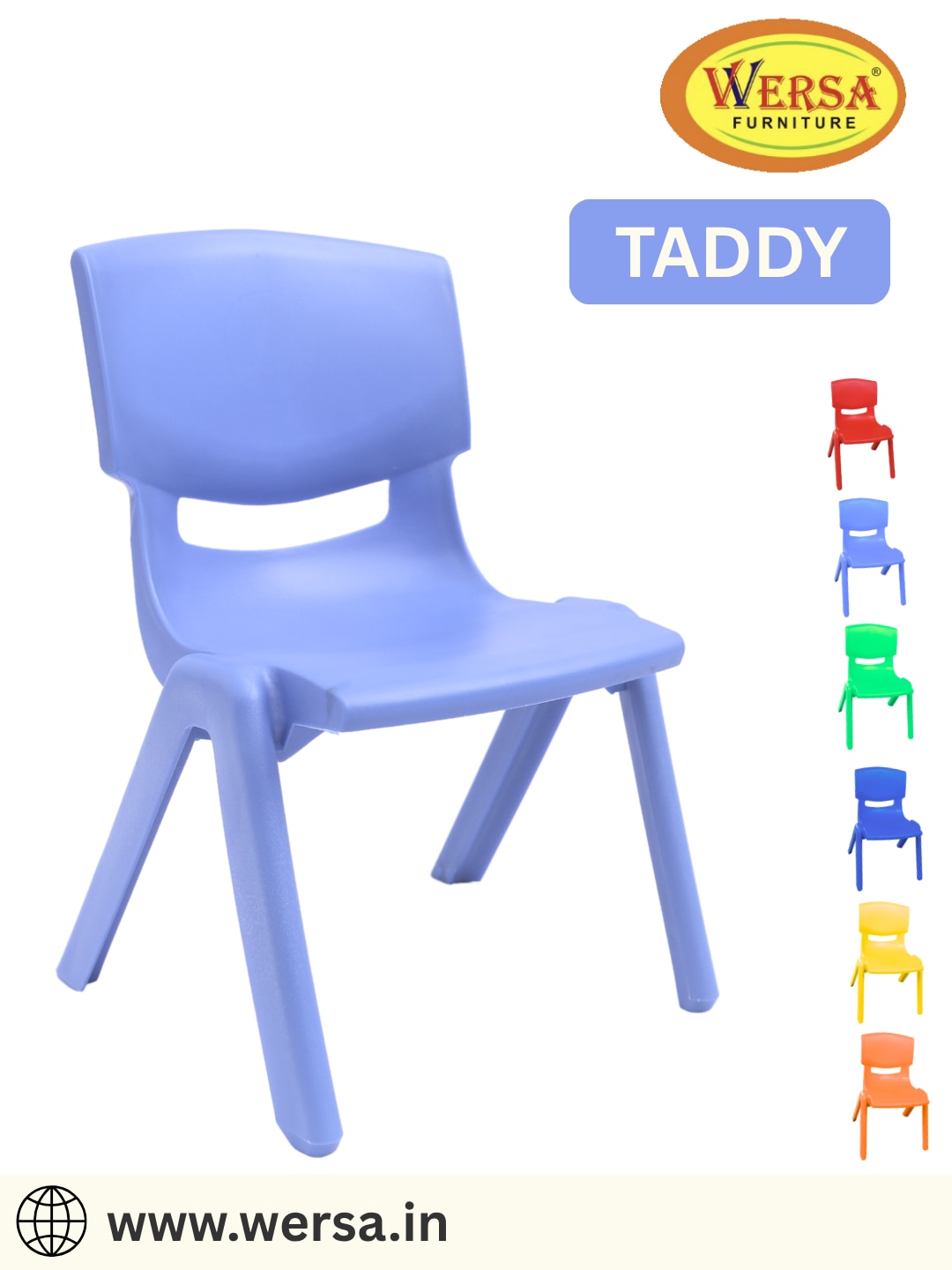 WERSA TADDY Plastic Kids Chair image 7