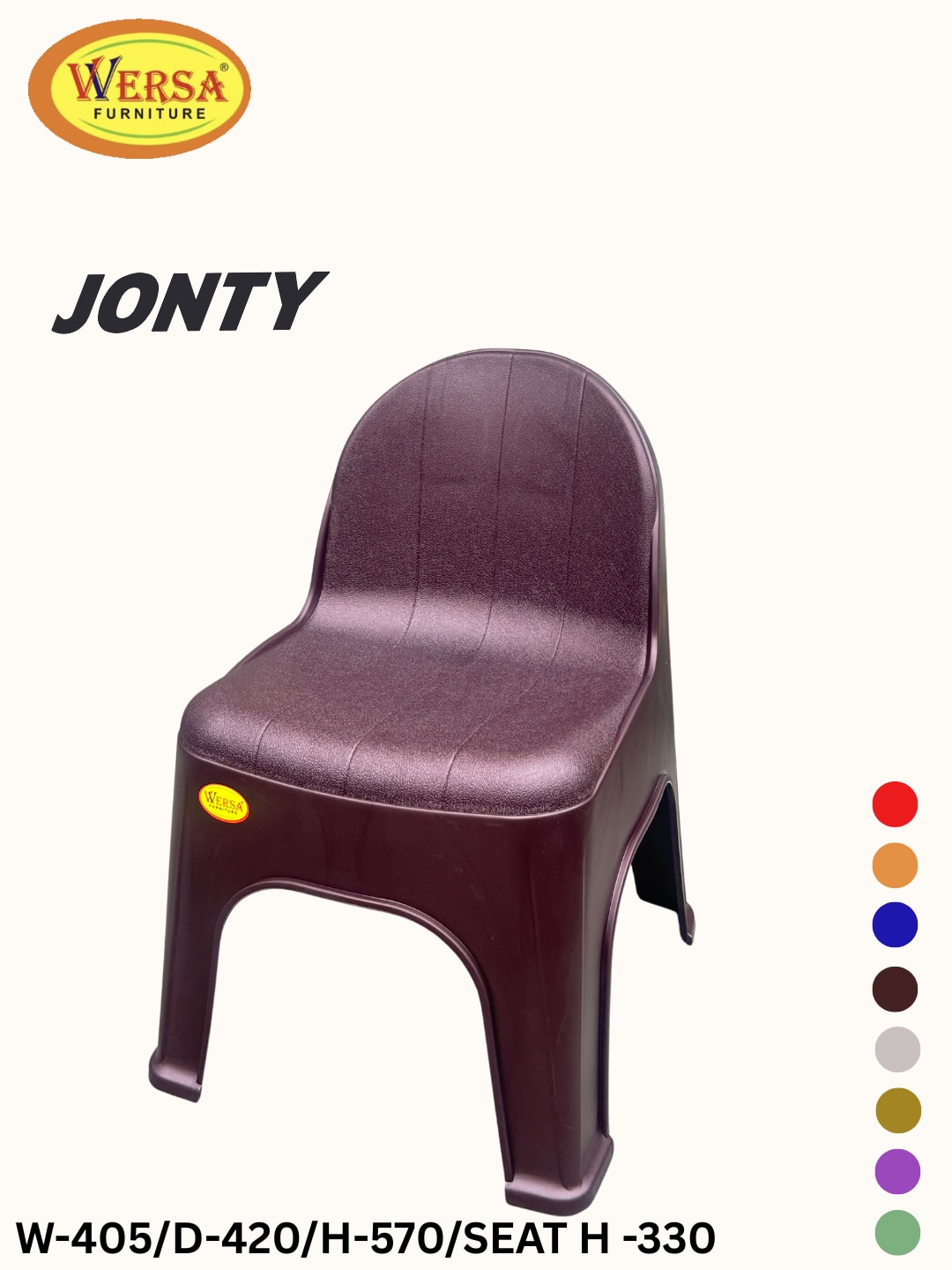 WERSA JONTY Plastic Kids Chair image 6