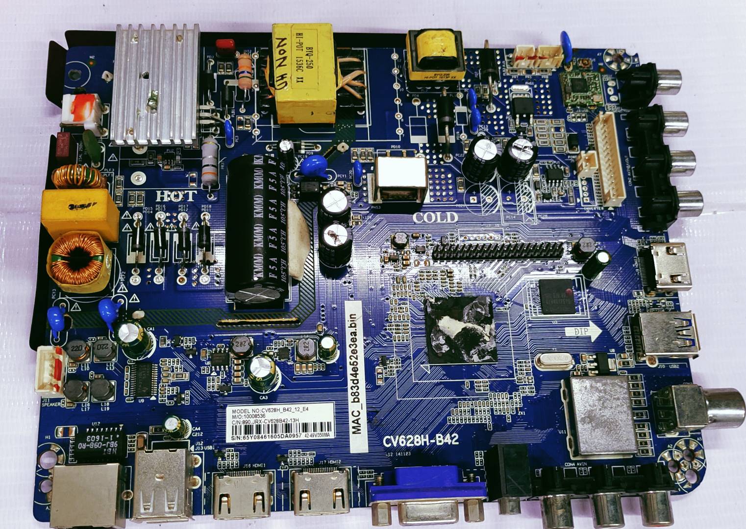 UNIVERSAL LED CV628H-B42 Smart Mother Board#wb 36 image 2