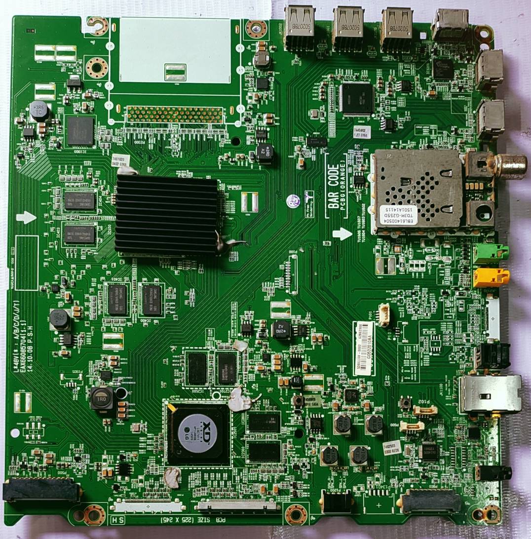 LG 4K 42UB820T ANDROID MOTHER BOARD, LED BOARD, MAIN BOARD, #wb38 image 3