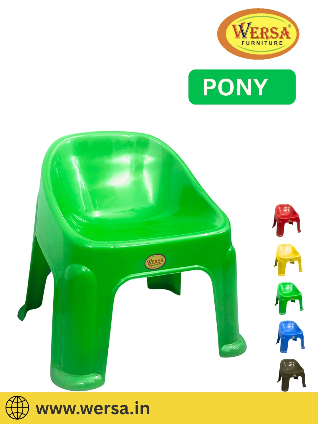 WERSA PONY Plastic Kids Chair image 6