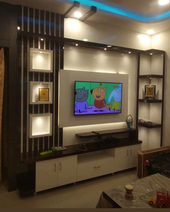 Designer TV Unit Wall Decor in Chennai image 3