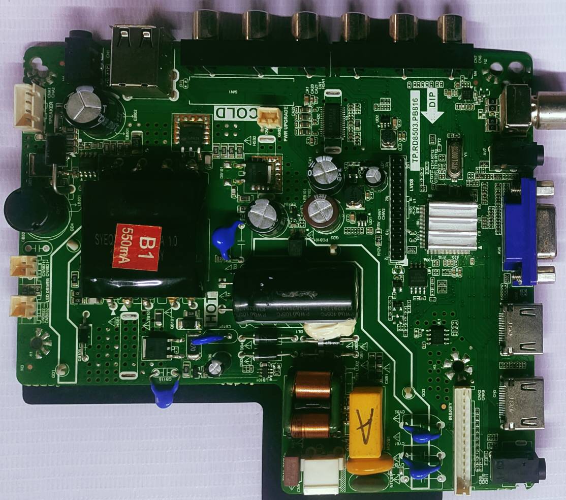 UNIVERSAL LED TP.RD8503.PB816 Main Board #wb32 image 2