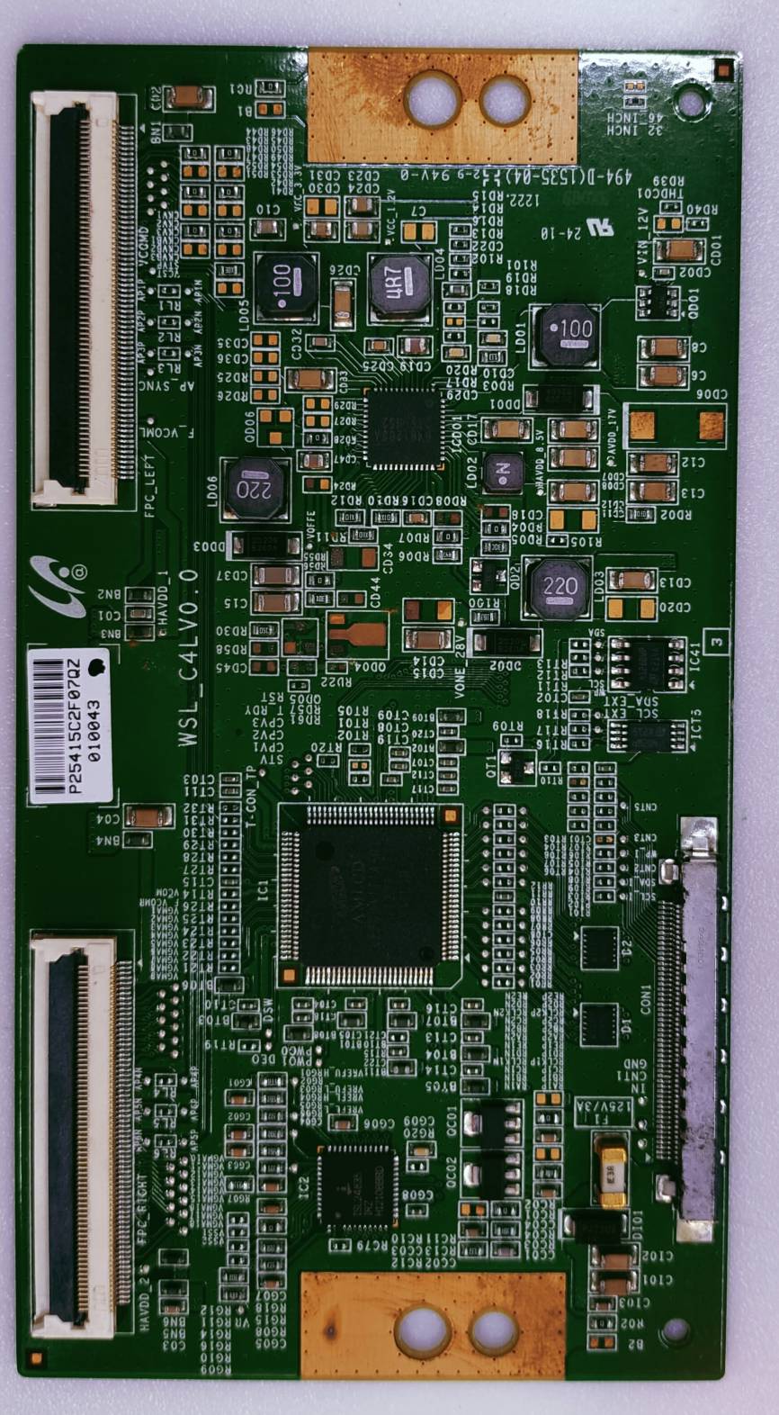 SONY 32NX650 LED TV FHD TCON PART NUMBER WSL_C4LV0.0 image 5