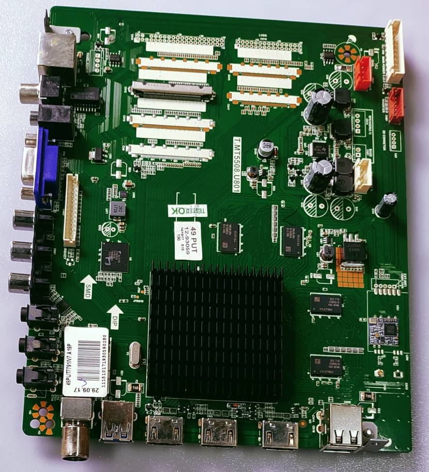 PHILIPS 4K Android LED TV 43PFL Mother Board, PHILIPS 4K Android LED TV 43PFL Main Board, PHILIPS 4K Android LED TV 43PFL Main PCB Board, #wb45 image 5