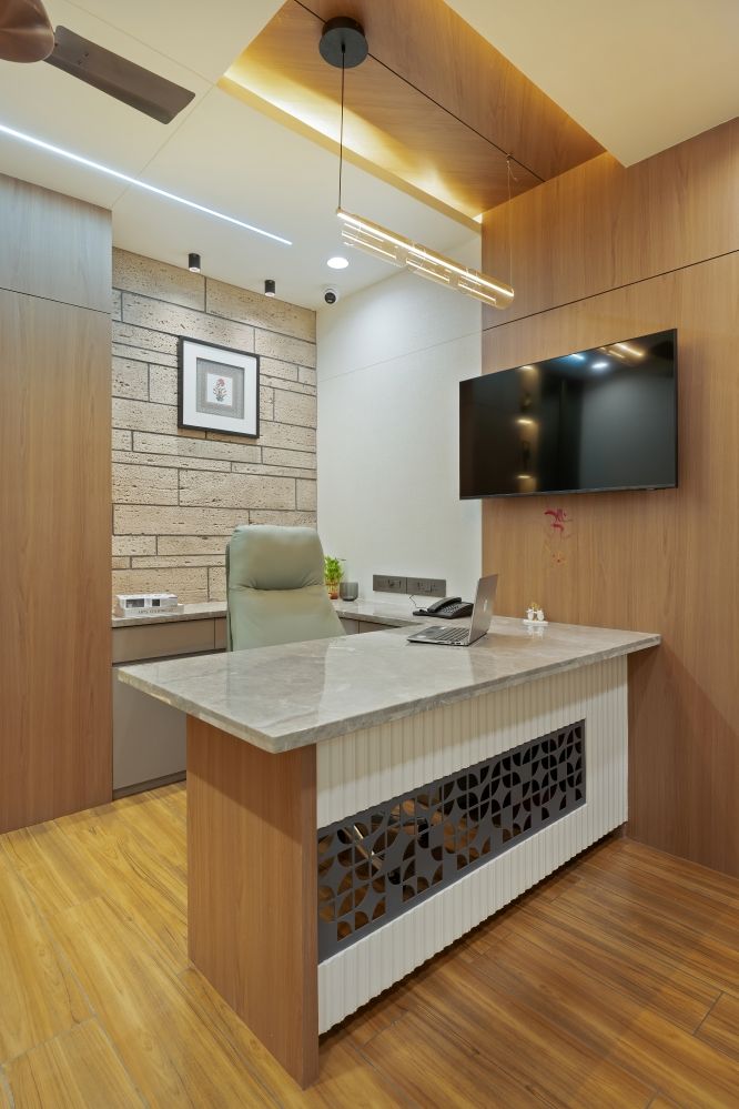 Office Wall Panel Interior Design Chennai image 2