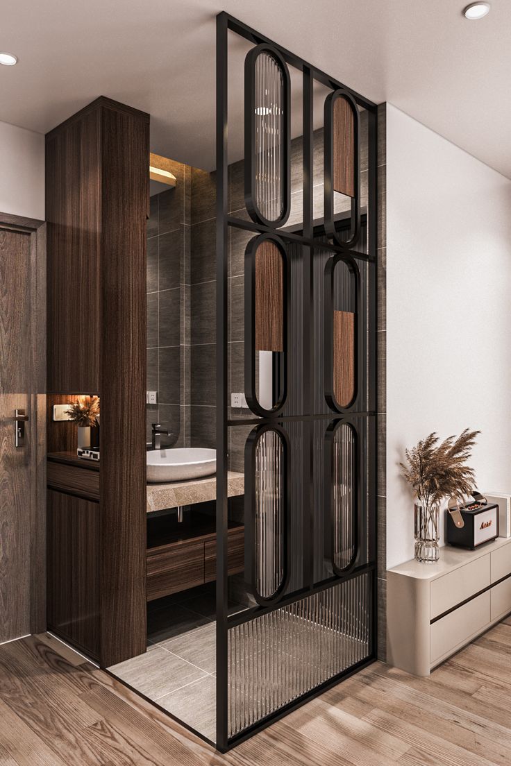 Aluminium Partition Wall Installation with Modern Designs image 5
