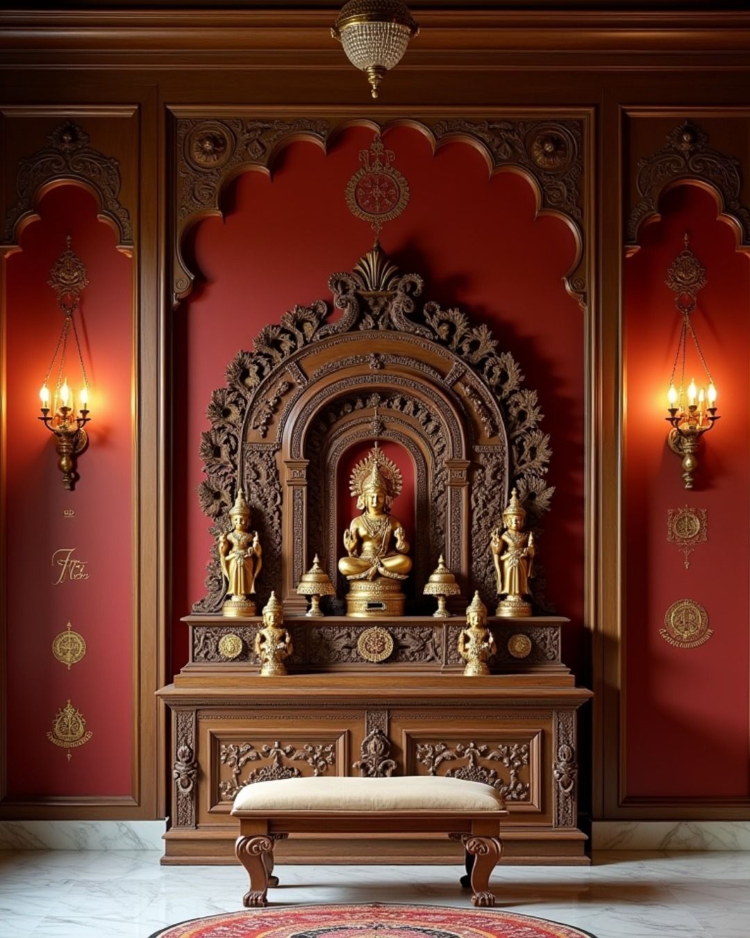 Innovative Pooja Room Layout and Interior Planning Ideas image 2