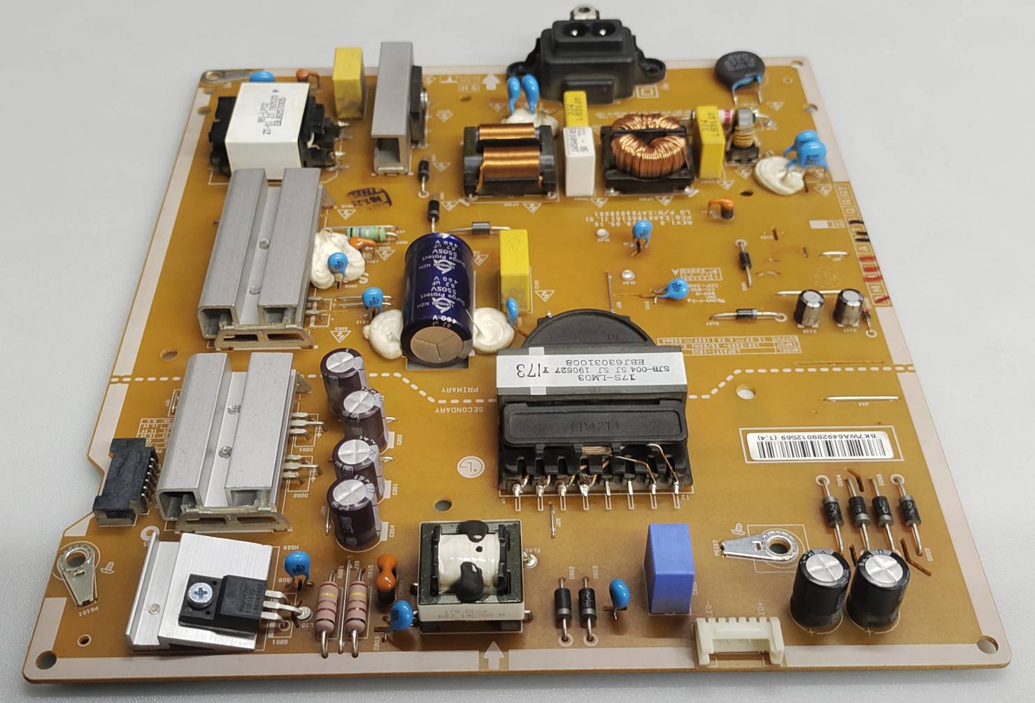 LG 43UM7780FTA LED TV POWER SUPPLY BOARD image 3