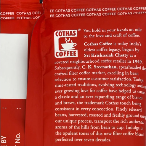 Cothas Coffee Powder - Extra Strong, 200 g image 2
