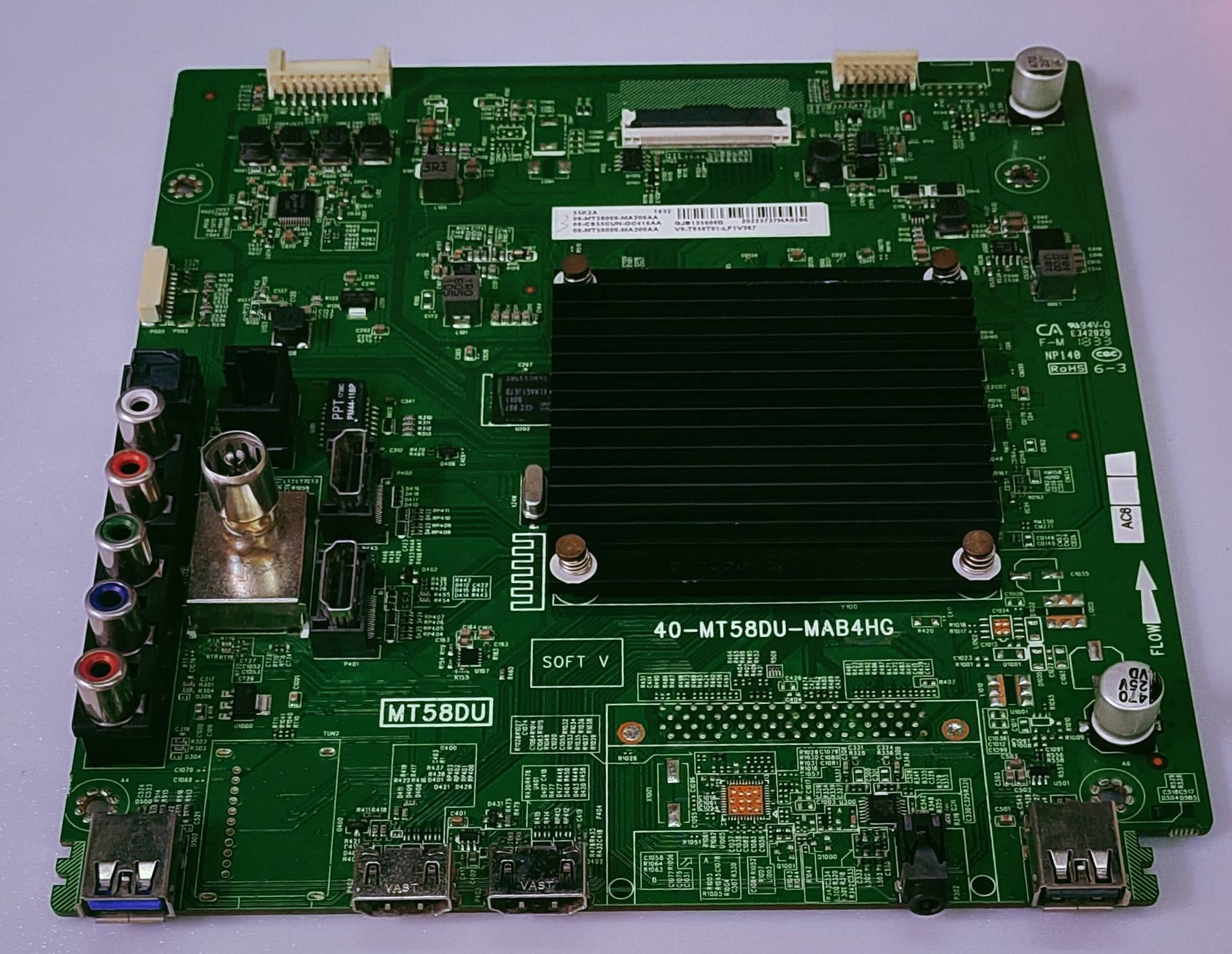 TCL / IFFALCON 4K LED TV 55K2A MOTHER BOARD  image 3