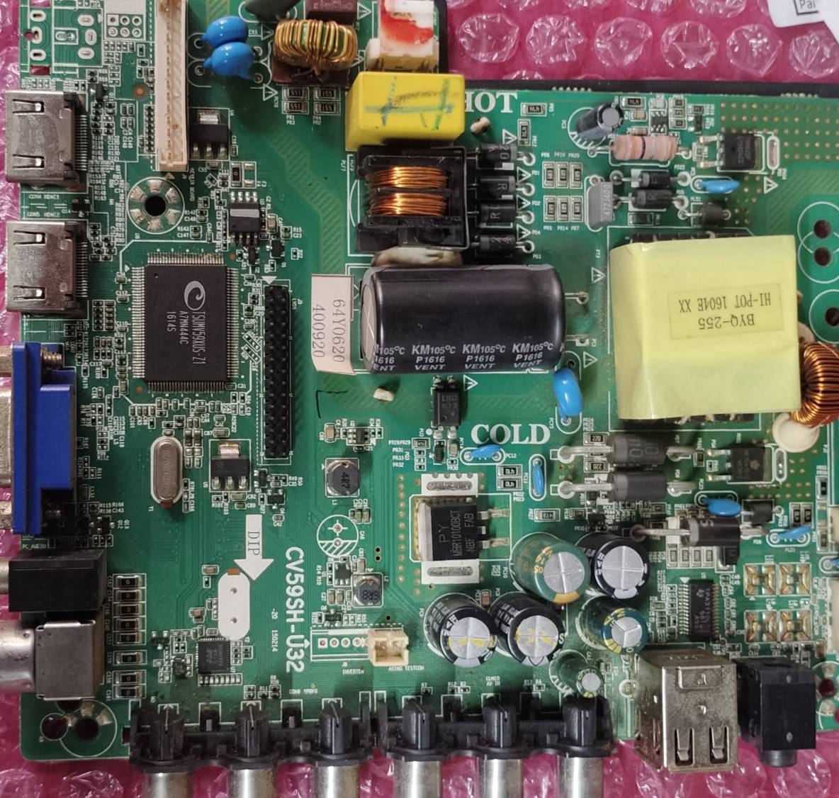 UNIVERSAL LED CV59SH-U32 Main Board #wb32 image 2