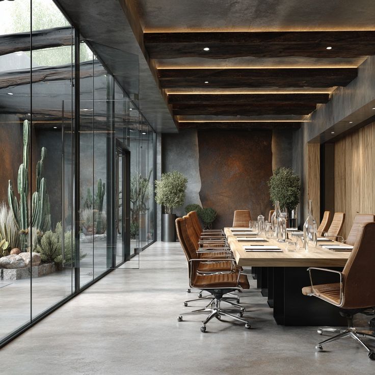 Elegant Aluminium Partition Panels for Modern Offices image 2