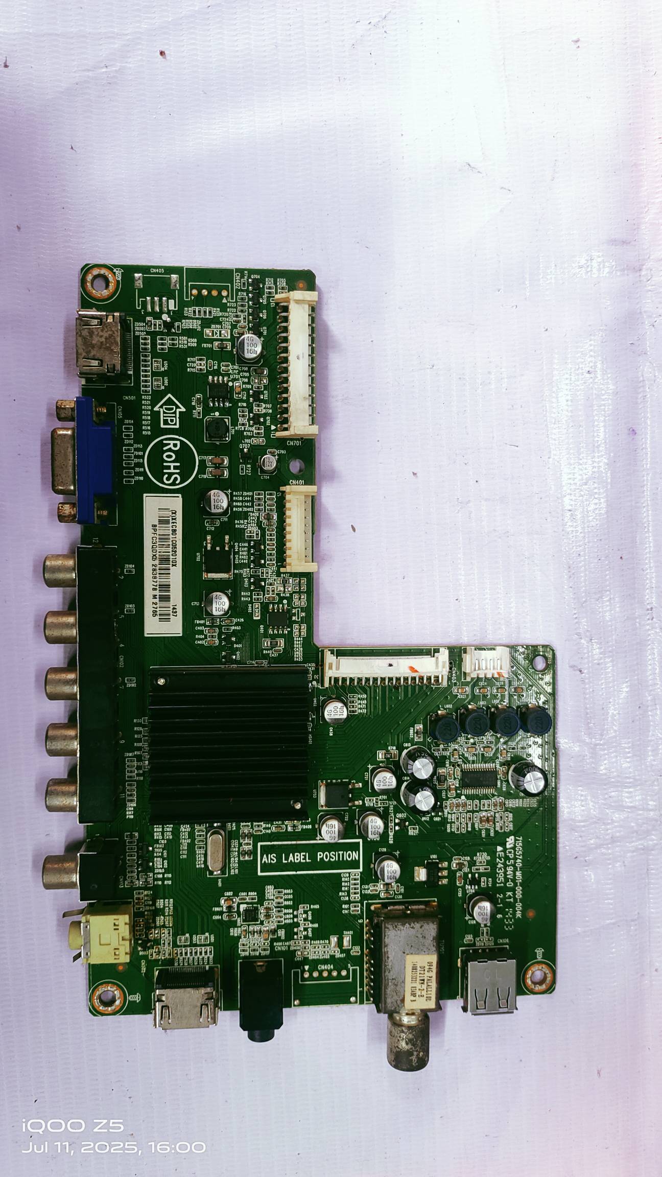 HAIER Smart Led LE32V600 Mother Board #wb39  image 2