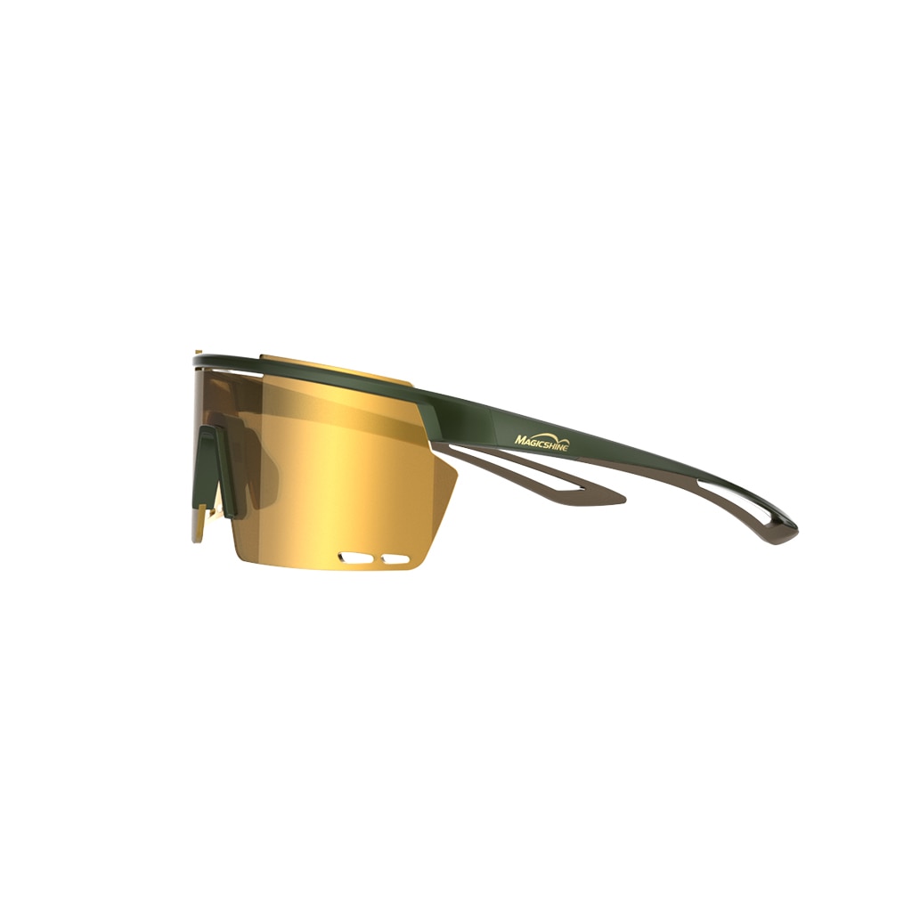 MAGICSHINE ROULER COATED PHOTOCHROMIC SUNGLASSES GREEN/BROWN image 6