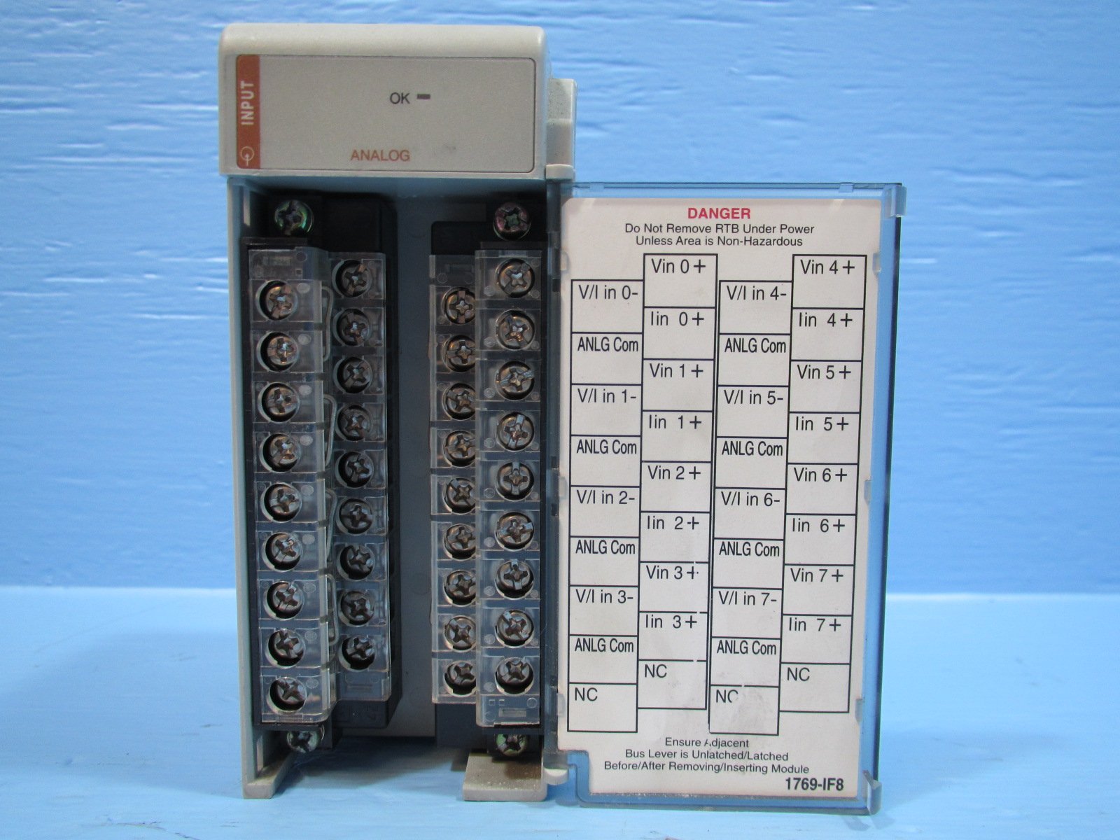 Allen-Bradley 1769-IF8 is a Compact I/O 8-channel analog input module image 3