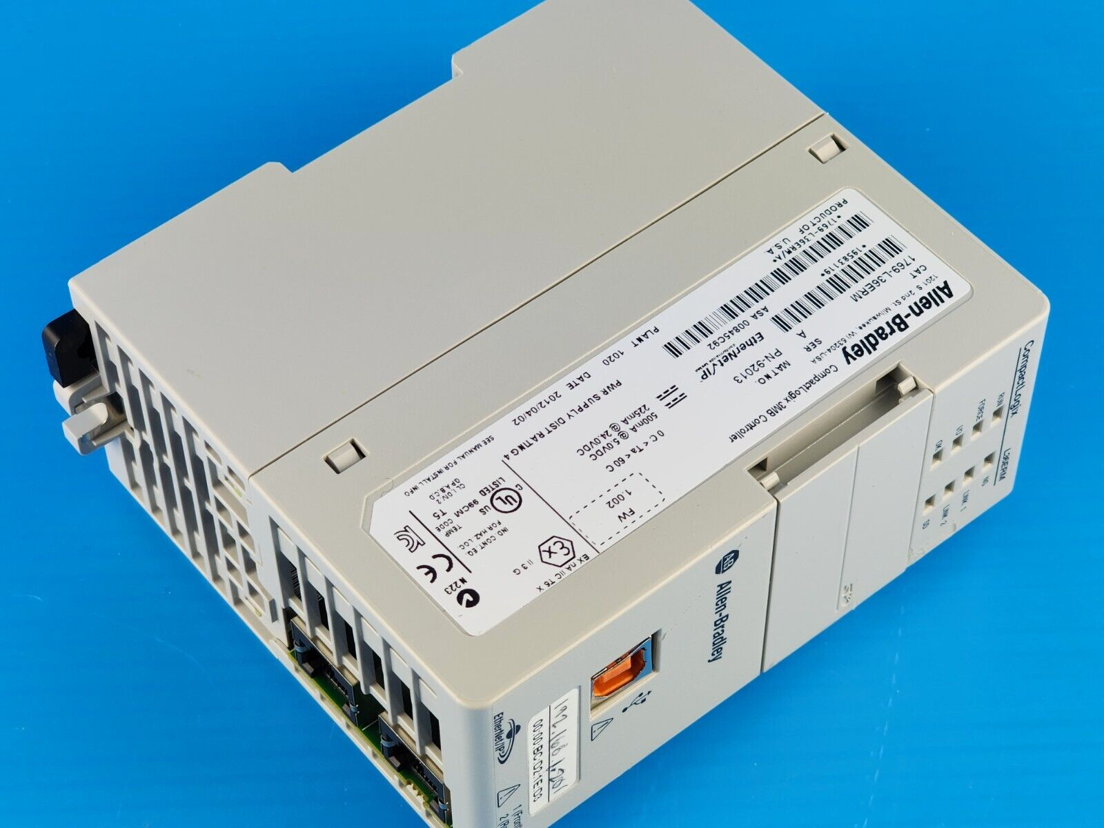 Allen-Bradley 1769-L36ERM is a CompactLogix 5370 L3 Motion Controller image 3