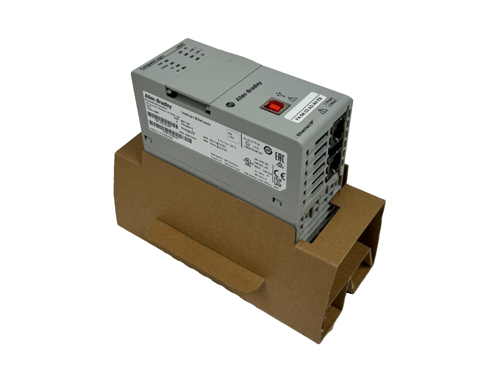 Allen-Bradley 1769-L33ER is a CompactLogix 5370 L3 Controller image 3