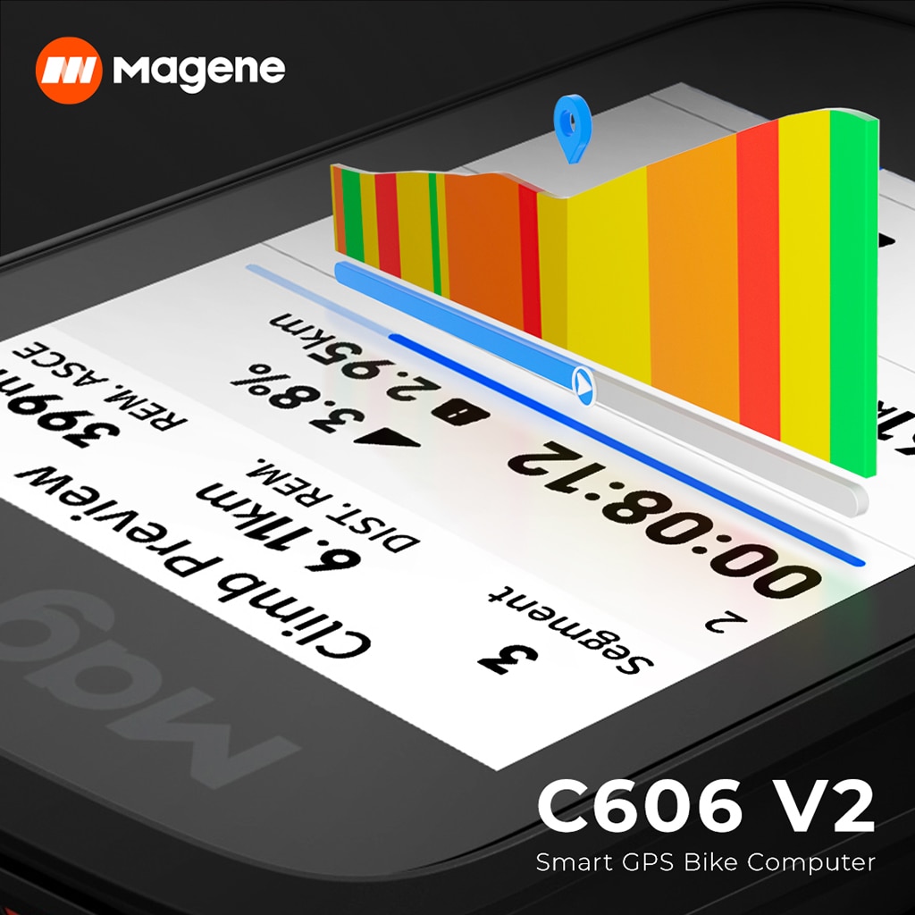 MAGENE C606 V2 GPS BIKE COMPUTER image 7
