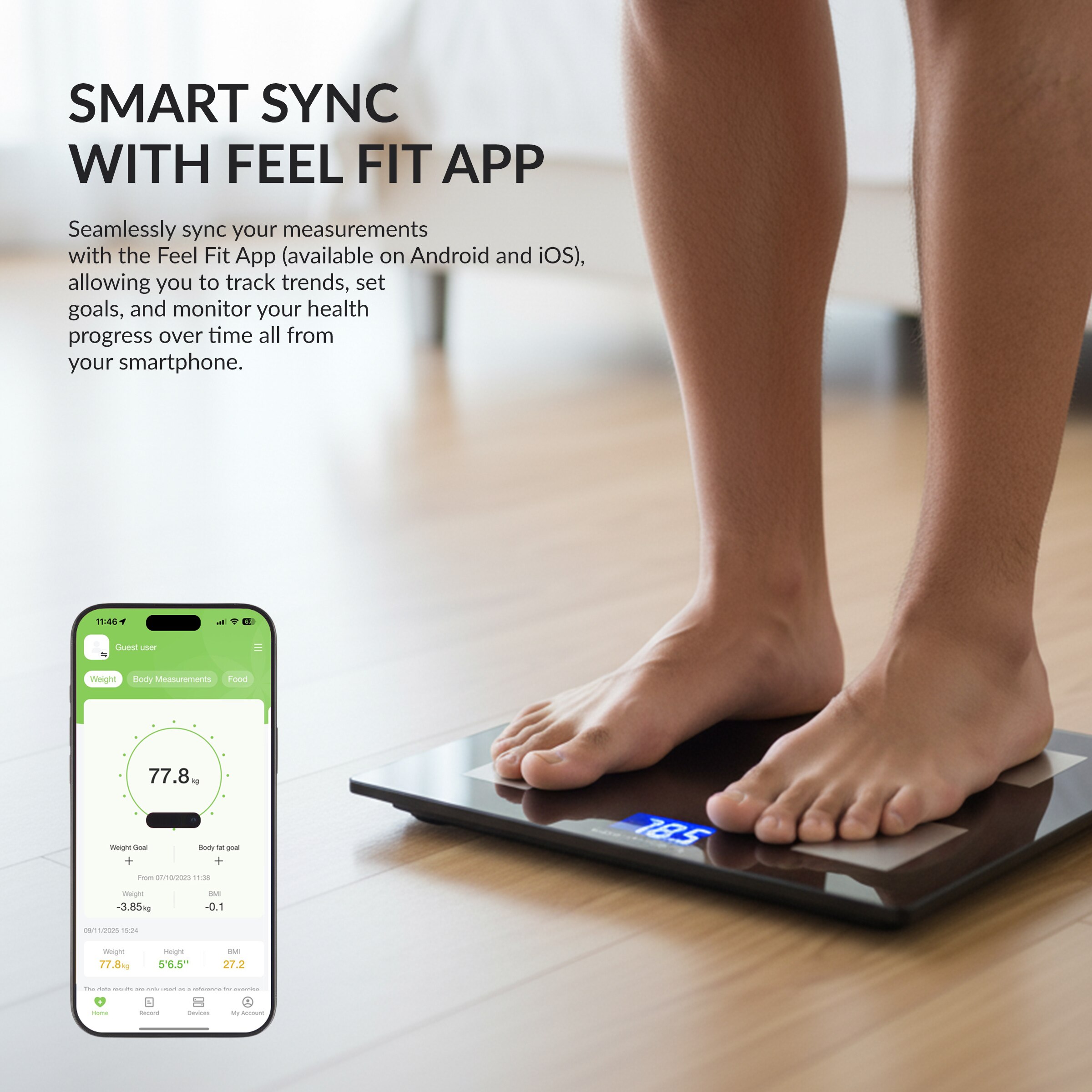 Smart Bluetooth Personal Scale image 5