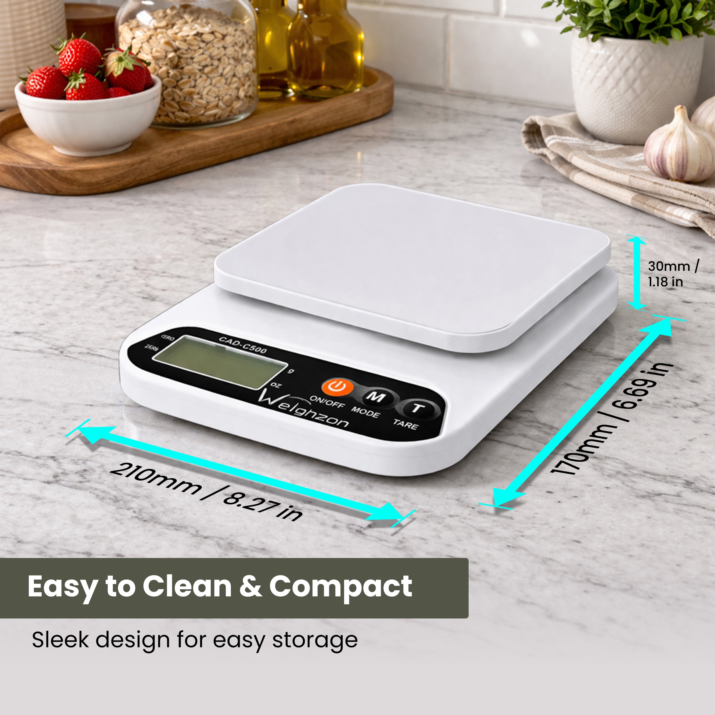 Digital kitchen scale image 3