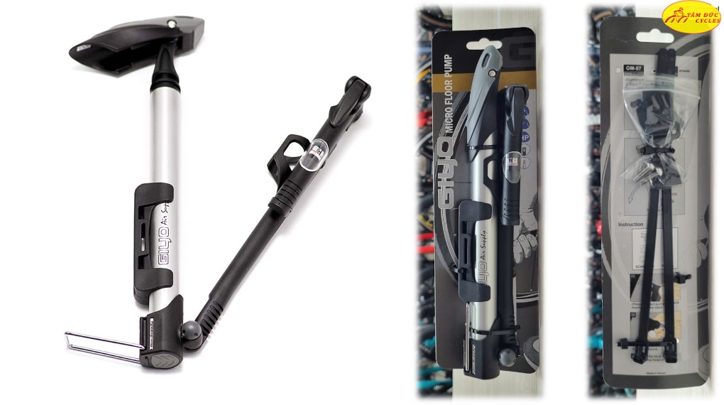 GIYO GM-71 HIGH PRESSURE HAND/FLOOR PUMP image 4