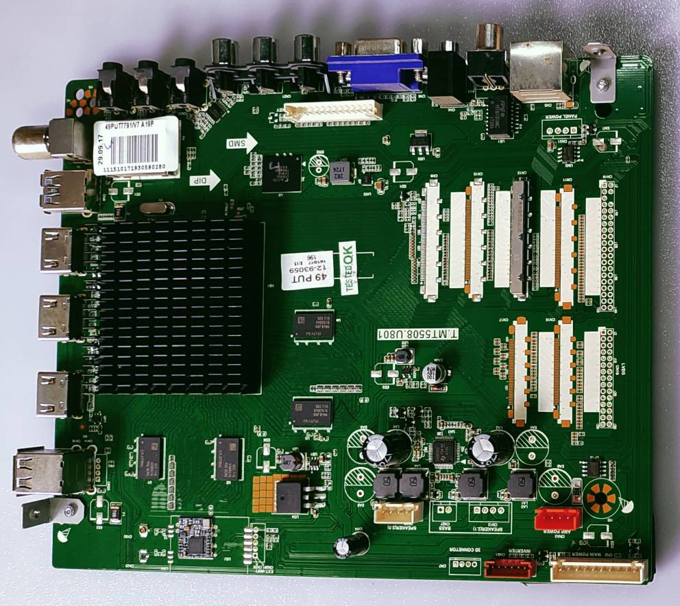 PHILIPS 4K Android LED TV 55PFL Mother Board, PHILIPS 4K Android LED TV 55PFL Main Board, PHILIPS 4K Android LED TV 55PFL Main PCB Board, #wb45 image 7