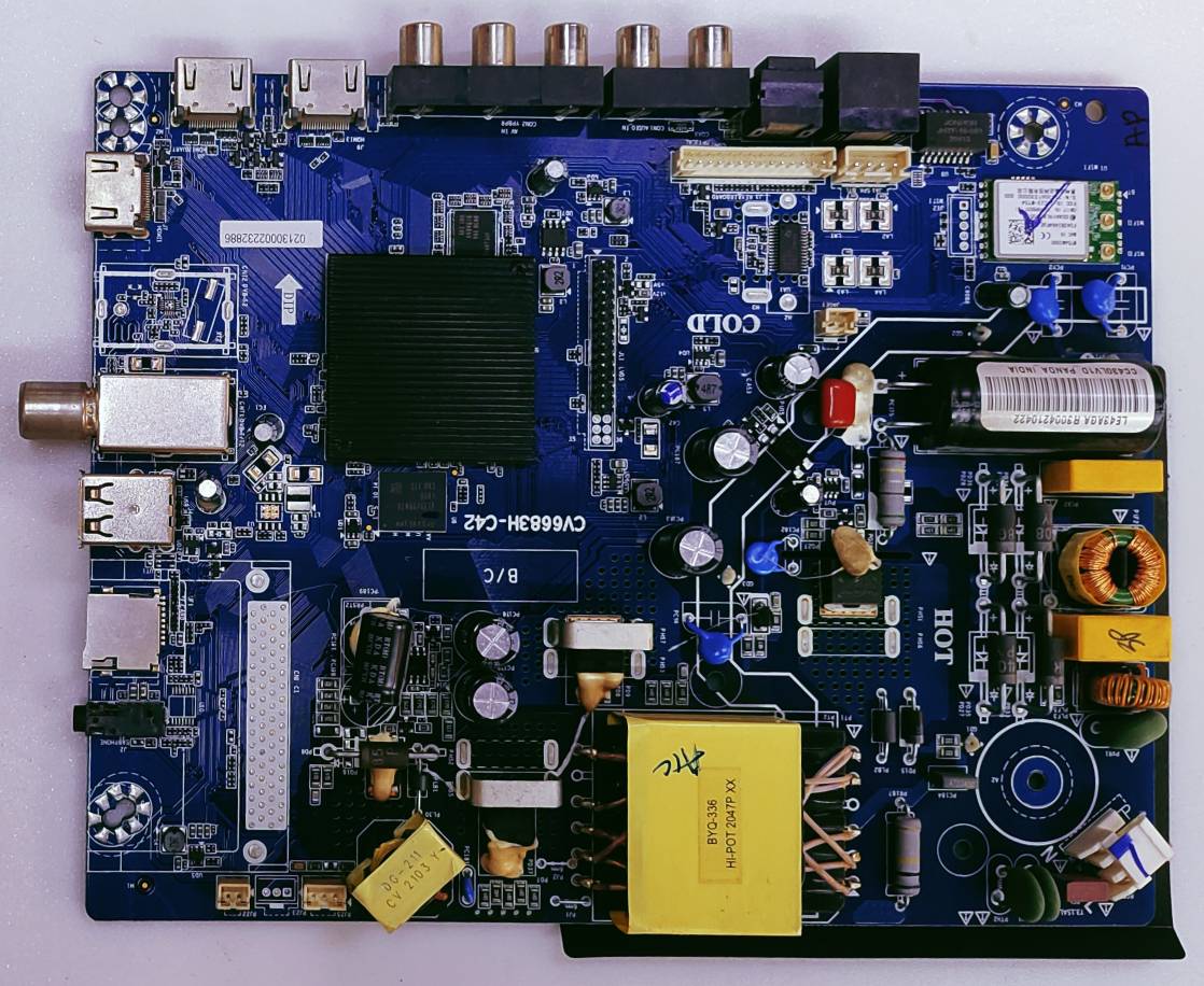 HAIER LE43K6600 LED TV MOTHER BOARD  image 3