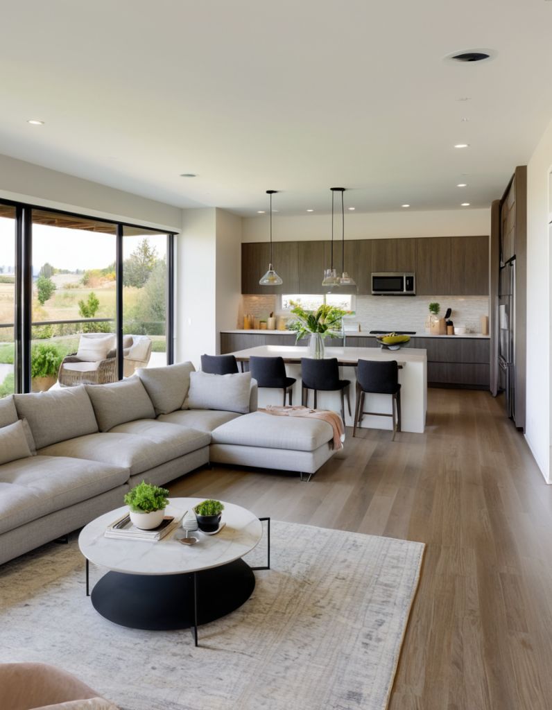 Open Kitchen Interior Concepts for Spacious Living image 2