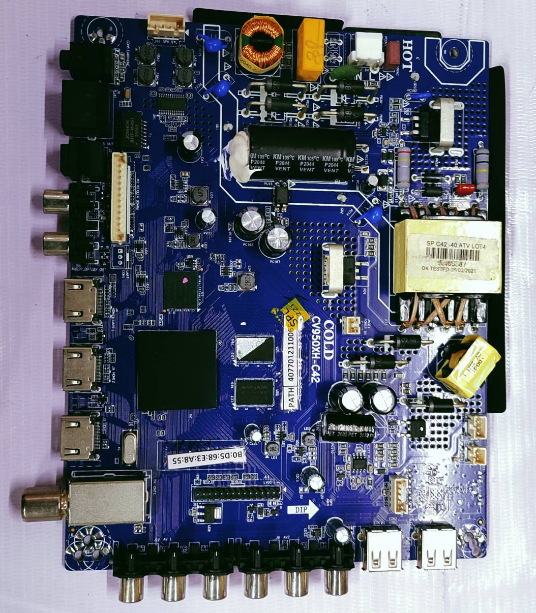 UNIVERSAL LED CV950XH-C42 Mother Board #wb 36 image 2
