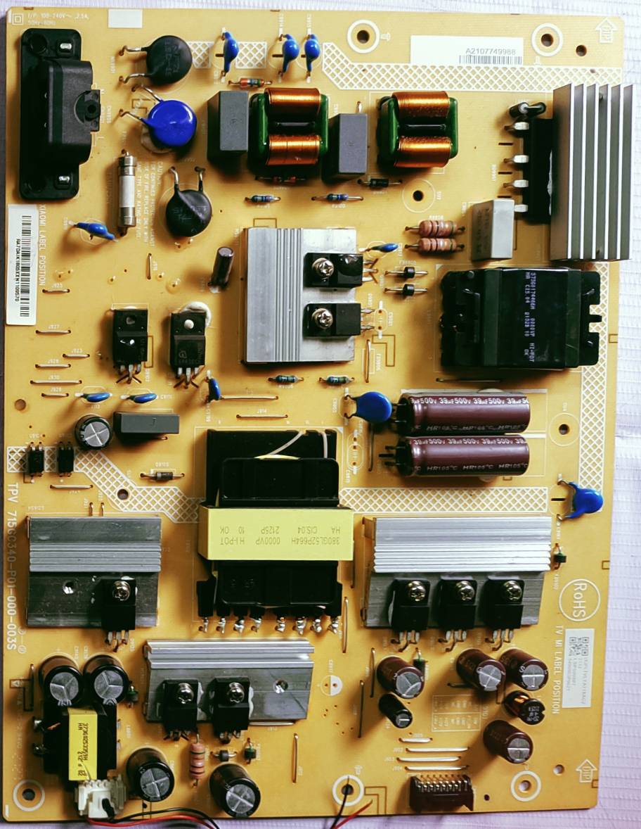 REDMI 55" Power Supply Board, Smps Board #wb29 image 3
