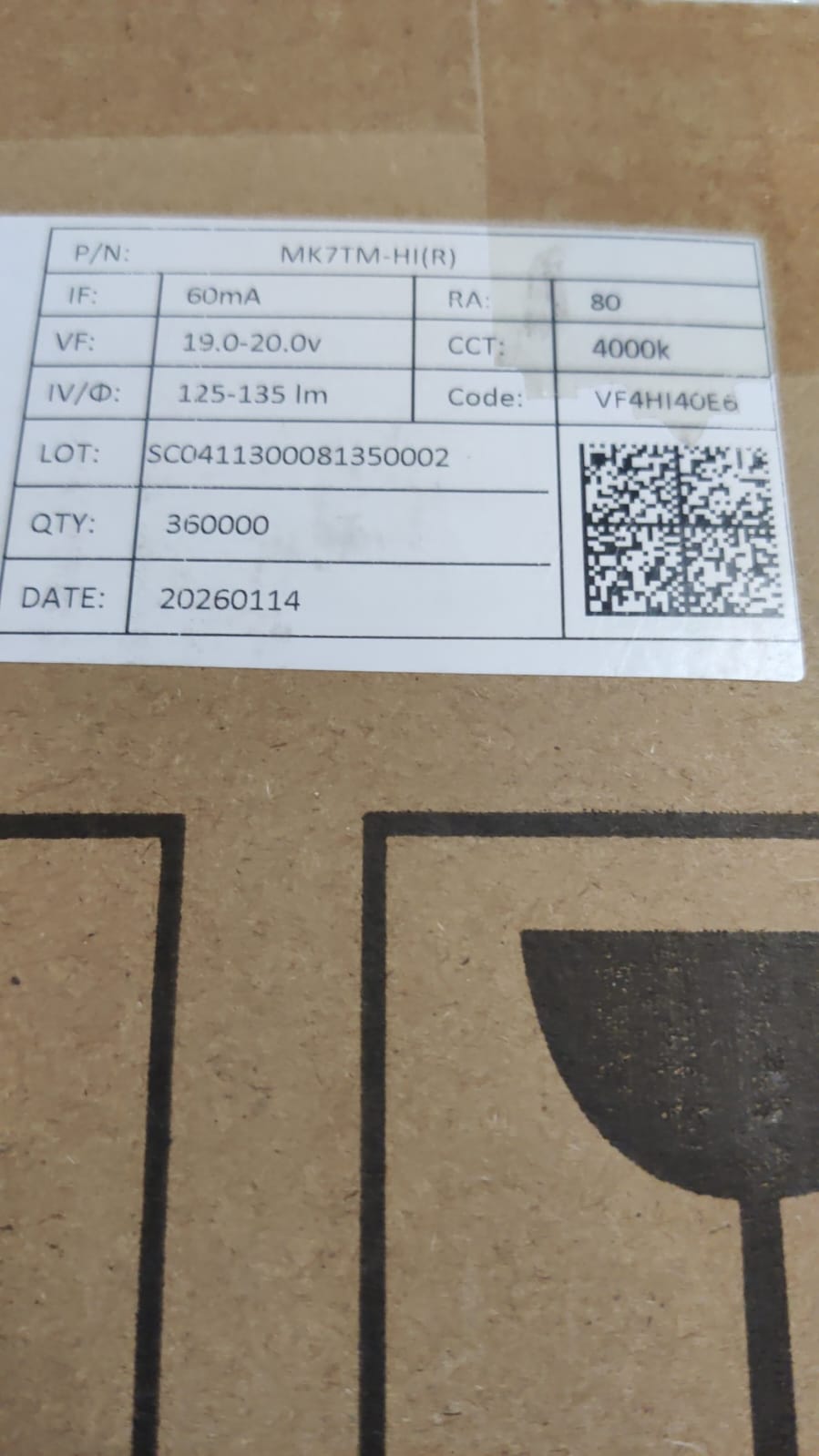 2835 SMD LED 1W 18V 125-135LM 4000K image 2